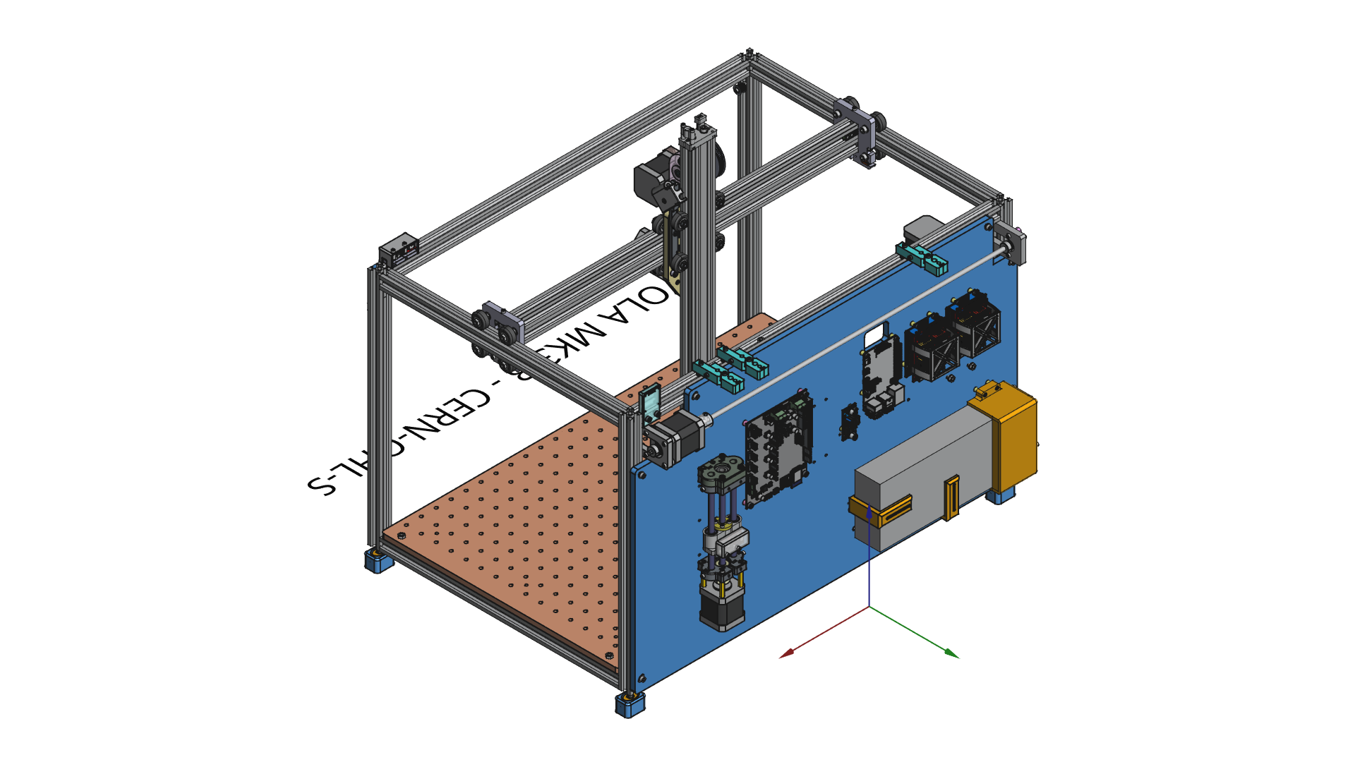 render backside